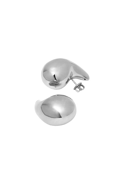 Small Drop Earrings, Sterling Silver